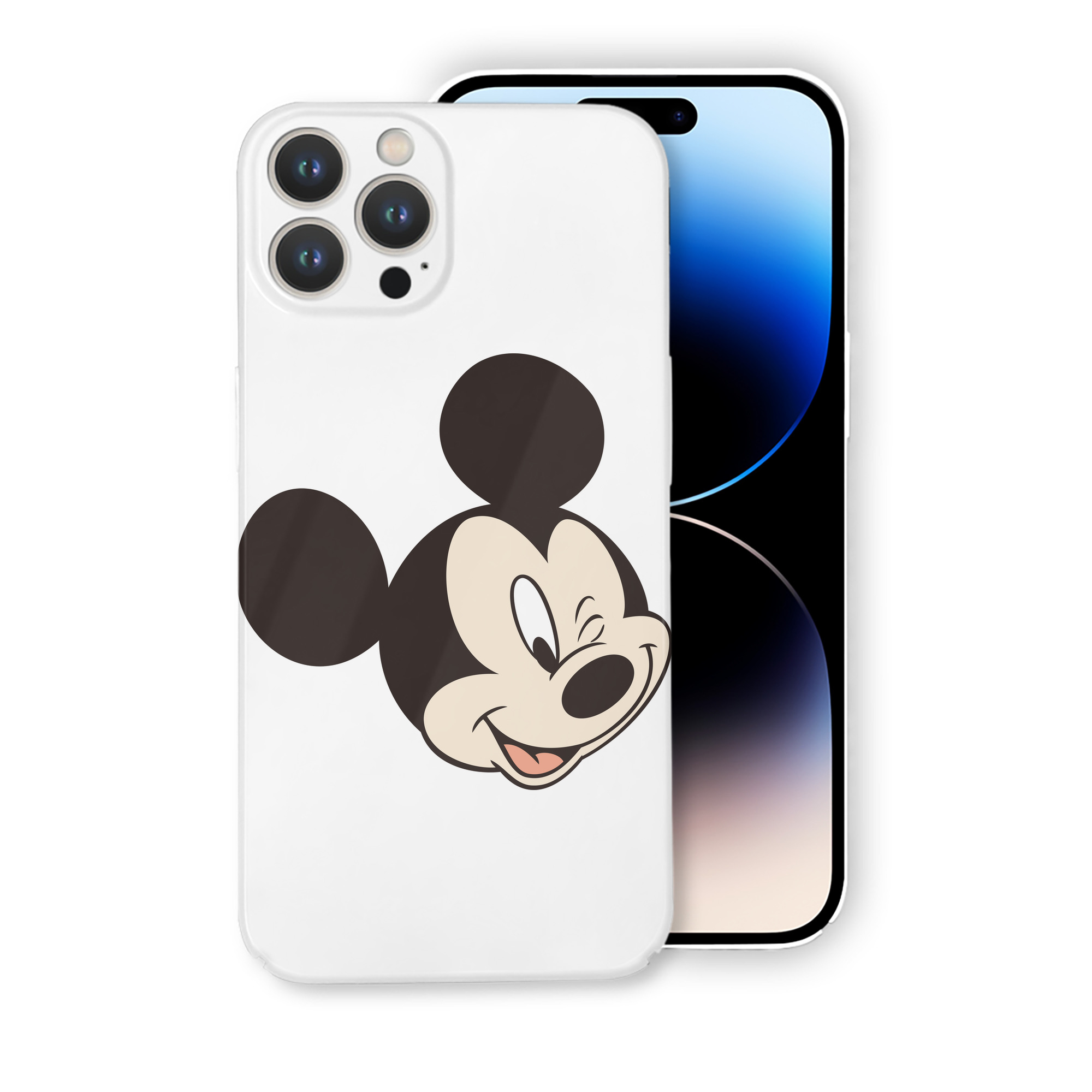 （画像用） ミッキーマウス Mickey Mouse 【iPhone 14シリーズ対応】ハードケース